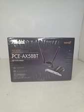 NEW ASUS AX3000 Dual-Band Wi-Fi 6 802.11ax PCI-E Adapter w/External Antenna