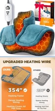 New Lenmen Electric Heating Pad Graphene Infused 6 Heat Settings for Neck Wrap