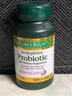 Nature's Bounty Acidophilus Probiotic 100 Million 120 Tablets Dietary Supplement