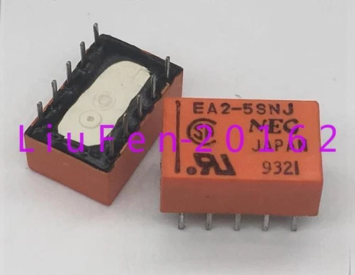 10pcs used EA2-5SNJ NEC 10 pin relay