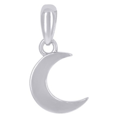 925 Sterling Silber Unisex Mond Himmlisch Charm Anhänger