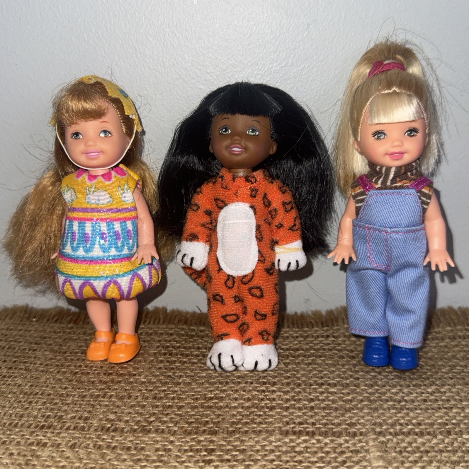 Kelly Doll Lot Of 3 Little Sister Of Barbie Toy With Kelly C
