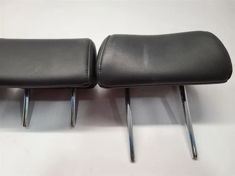 HYUNDAI AZERA 2012-2017 JUEGO DE 3 REPOSACABEZAS TRASERO CUERO NEGRO Foto 3 de 4