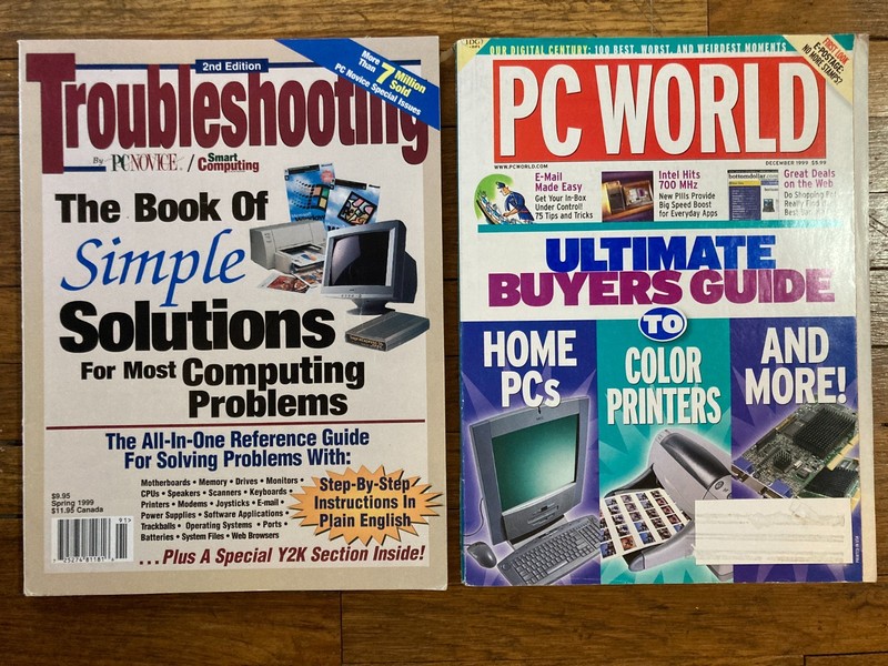 1999 DEC PC WORLD MAGAZINE PC Novice Smart Computing Spring 1998 Troubleshooting