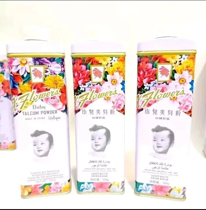 Talc Baby Powder, Distinctive Look, Soft Skin, Pack of 3, 120g,
Opens in a new window or tab
