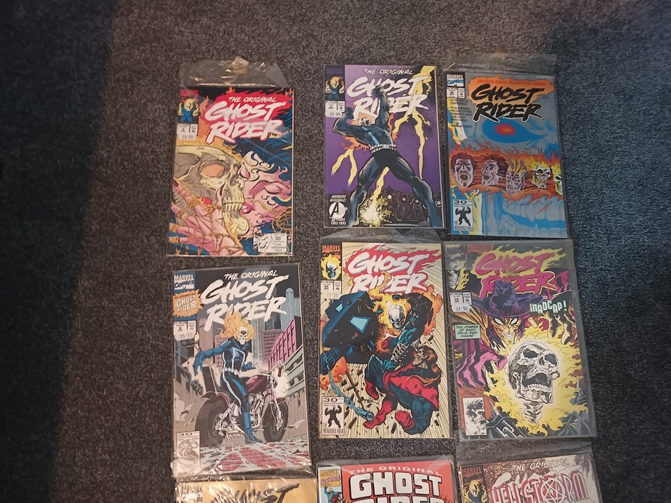 MARVEL COMICS THE ORIGINAL GHOST RIDER Job lot. mixed numbers inc eBay