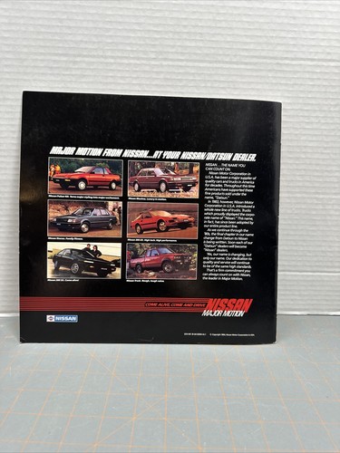 Nissan Sentra 1984 folleto guía catálogo de ventas de distribuidor B17 - Imagen 11 de 11