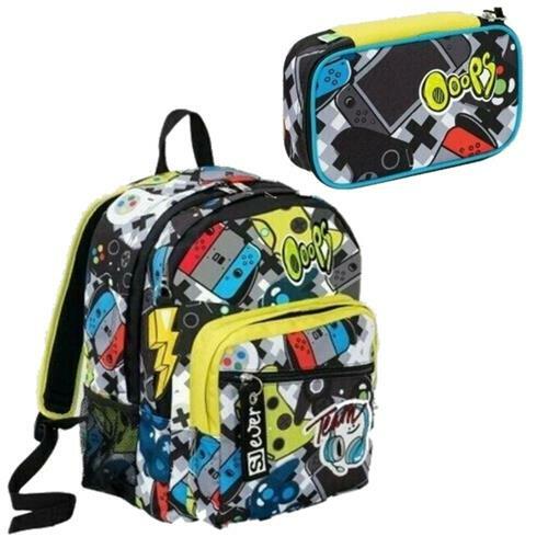 Schoolpack Seven SJ Gang Zaino con Astuccio ever music www.genesistore.it |  eBay