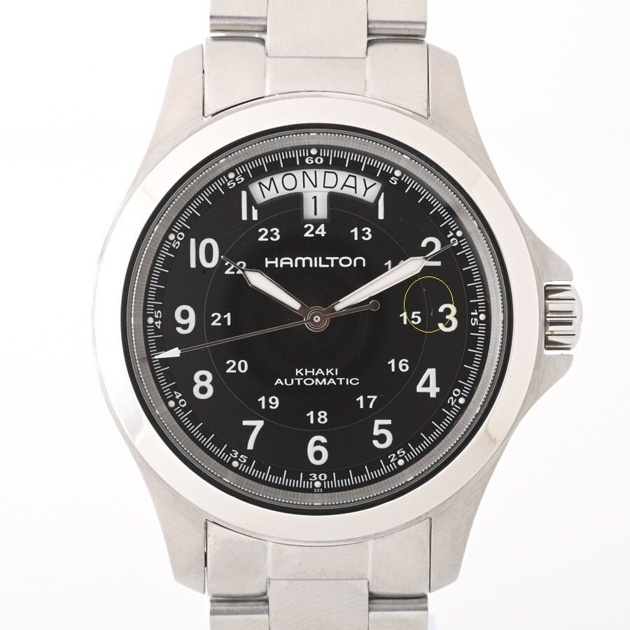 ハミルトン（HAMILTON）　H644550 USED Excellent] Hamilton Khaki Field King Date H644550 Vintage
