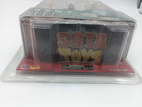 SOTA Toys Street Fighter Remy Round 4 2006 6" Action Figure Brand New In Package - Picture 4 of 4