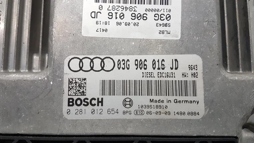 03G 906 016 Centralita Motor Uce para AUDI A4 BERLINA (8E) 2006 282879 - Imagen 4 de 10