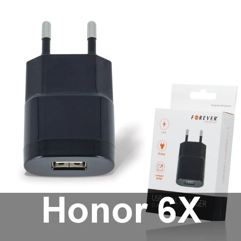 Chargeur Secteur USB 1A pour HUAWEI Honor 6X - Photo 1/3