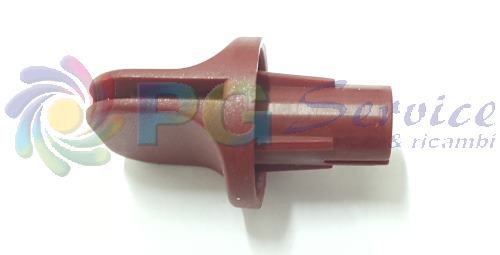 DELONGHI INSERTO MANOPOLA ROSSA TEMPO TIMER FORNO SFORNATUTTO EO1455 EO1490W  | eBay