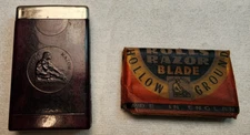 Vintage Rolls Razor Blade In Original Case, Made in England