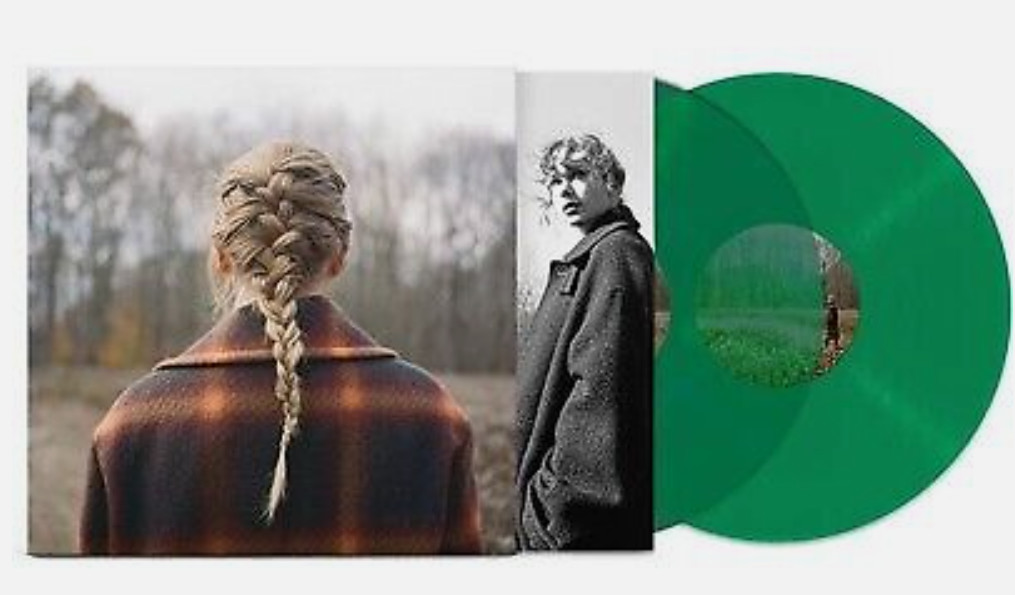 Тейлор Свифт - EVERMORE - 2 виниловых пластинки ЗЕЛЕНОГО цвета - НОВЫЕ И ЗАПЕЧАТАННЫЕ!!