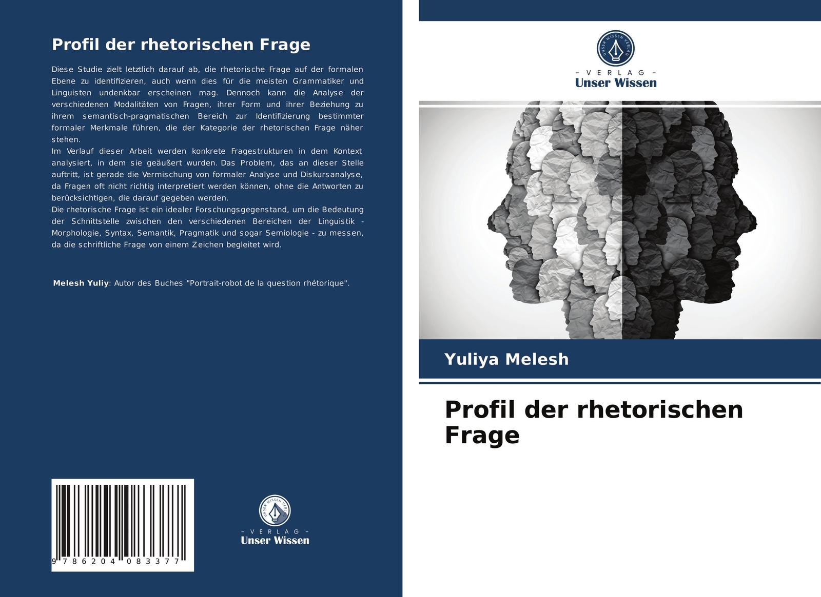 Thumbnail - Profil Der Rhetorischen Frage Yuliya Melesh Taschenbuch Paperback 100