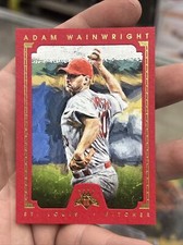 2016 ADAM WAINWRIGHT Panini Diamond Kings Baseball Red Frame 14/99 Baseball #52