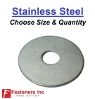 OD Stainless Steel Fender Washers Type 304 (Choose Size & Quantity)