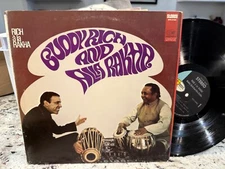 BUDDY RICH AND ALLA RAKHA RICH A LA RAKHA LP ORIG '68 WORLD PACIFIC WPS-21453