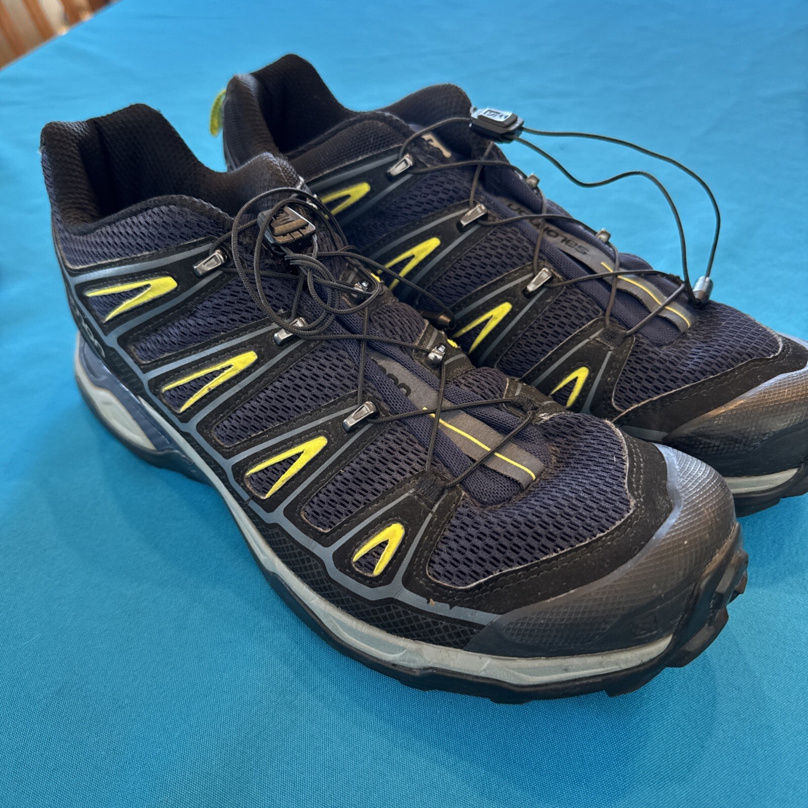 Scarpe Salomon X Ultra Contragrip Uomo 11 Blu Navy Nero Trail Running Escursionismo
