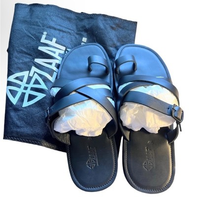 Zaaf - KENYA COLLECTION MADE IN AFRICA LEATHER SANDAL. Size 46.