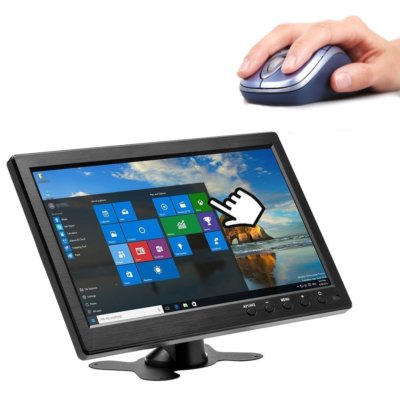10.1'' LCD 1080P Display HDMI Monitor Computer PC Screen CCTV Security Monitor