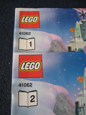 Lego FROZEN Princess Elsa's Sparkling Ice Castle 41062 INSTRUCTION