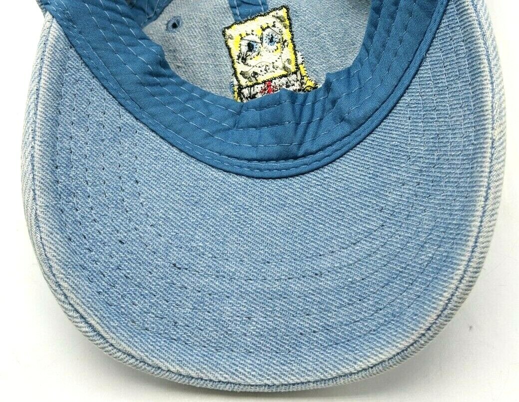SPONGEBOB SQUARE PANTS hat licensed blue adjustab… - image 6