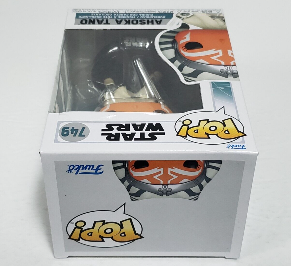 Funko Pop! Star Wars: Valentines - Ahsoka Tano - The Mandalorian - Figura in Vinile da Collezione - Idea Regalo - Merchandising Ufficiale - Giocattoli per Bambini e Adulti - TV Fans