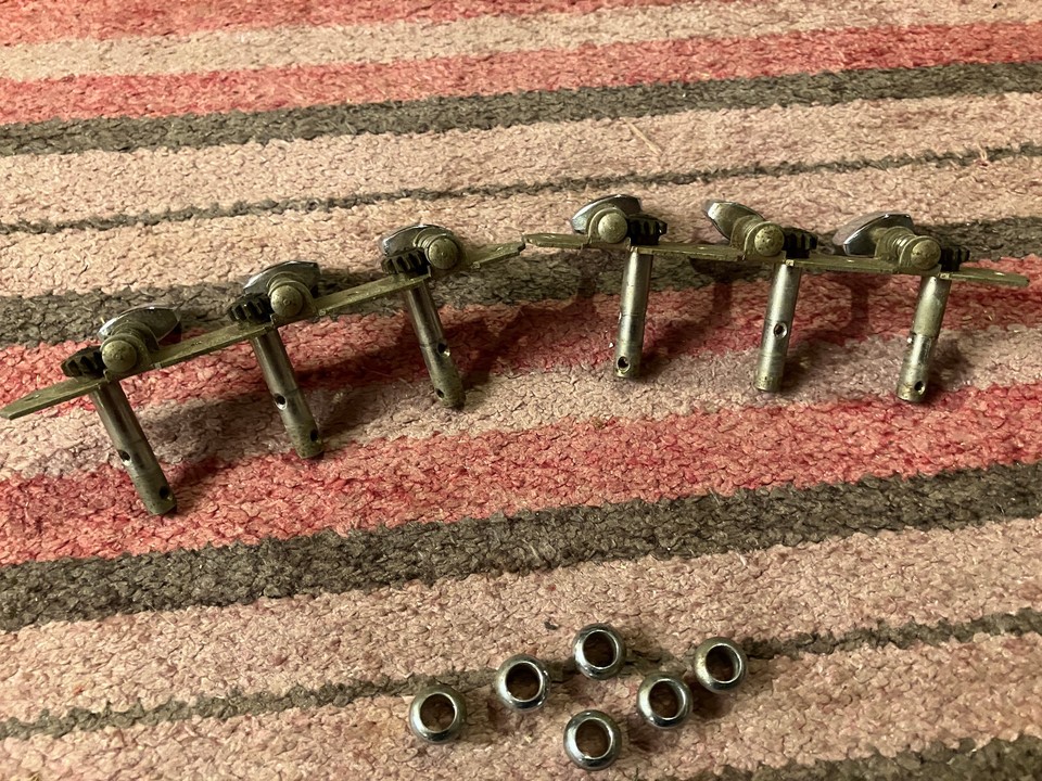 Vintage Teisco Kawai Ibanez 3x3 Guitar Tuners Tuning Pegs MIJ Japan eBay