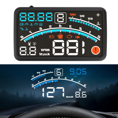 HUD OBD2 Head Up Display Car Speedometer Projector Automatic Diagnostic System