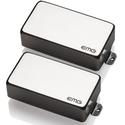 EMG 81/85 Humbucker Pickup set - chrome active NEW free shipping