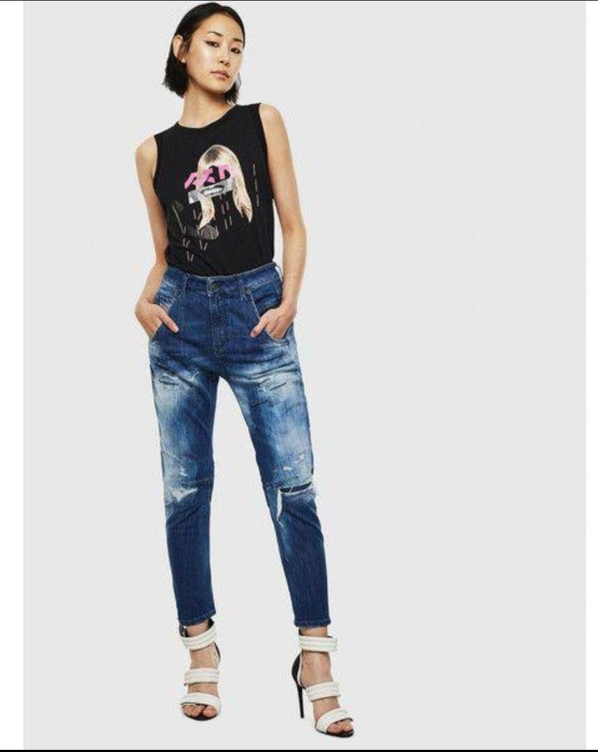 Diesel Women M Vhtf Model Jogg Denim Fayza W25 Slim Fit