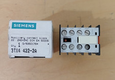 SIEMENS 3TX4422-2A Auxiliary contact/Switch block