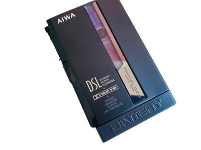 Lecteur cassette K7 AIWA HS-P202 MIII et alimentation externe 2V