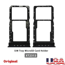 Original SIM Tray MicroSD Card Holder Slot For Motorola Moto G 5G 2023 XT2313