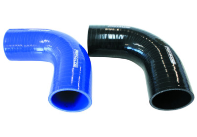 AEROFLOW 45 DEGREE SILICONE HOSE ELBOW BEND RADIATOR AIR INTAKE