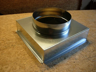 Return air plenum, 20 x 20" ***( not for filter)***,and round 12" collar,HVAC - image 1 of 2