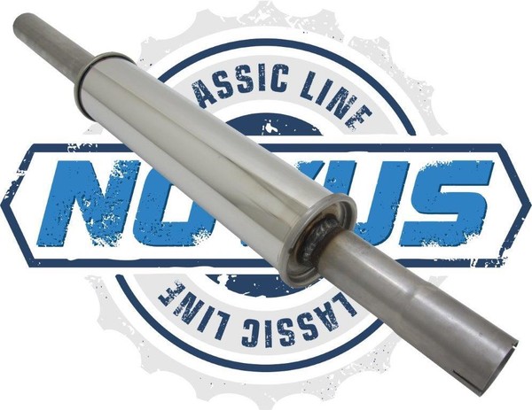 Novus Edelstahl VorschalldÄMpfer 50MM Auspuff Vw Golf 2 Jetta 2 Passat 44-85KW-image