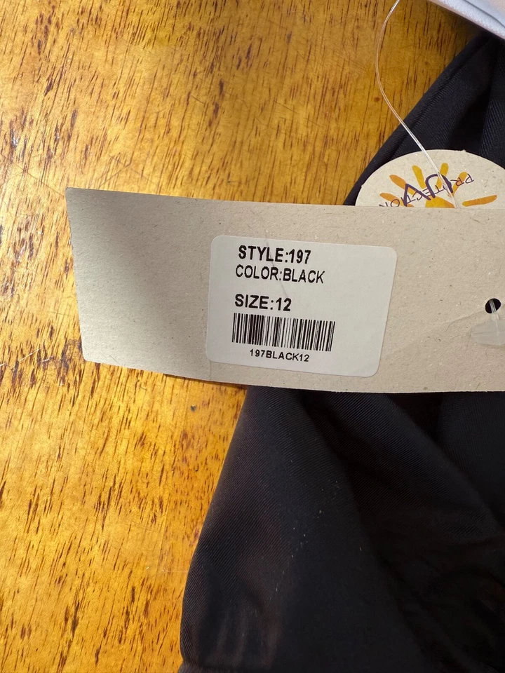 Traje de baño Submarino Niñas Natación Recorte asimétrico Una pieza Mariposa 12 S5 Foto 2 de 4