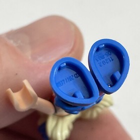 Lego Batman Harley Quinn minifigure 41231 DC Comics Super Hero Girls VGUC C16-3 