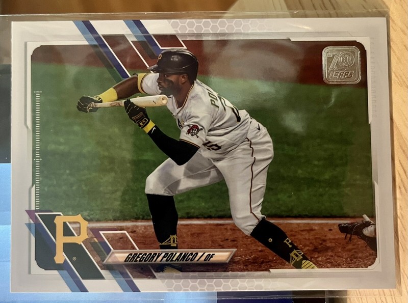 2021 Topps Series 2 Base #412 Gregory Polanco - Pittsburgh Pirates Dominican