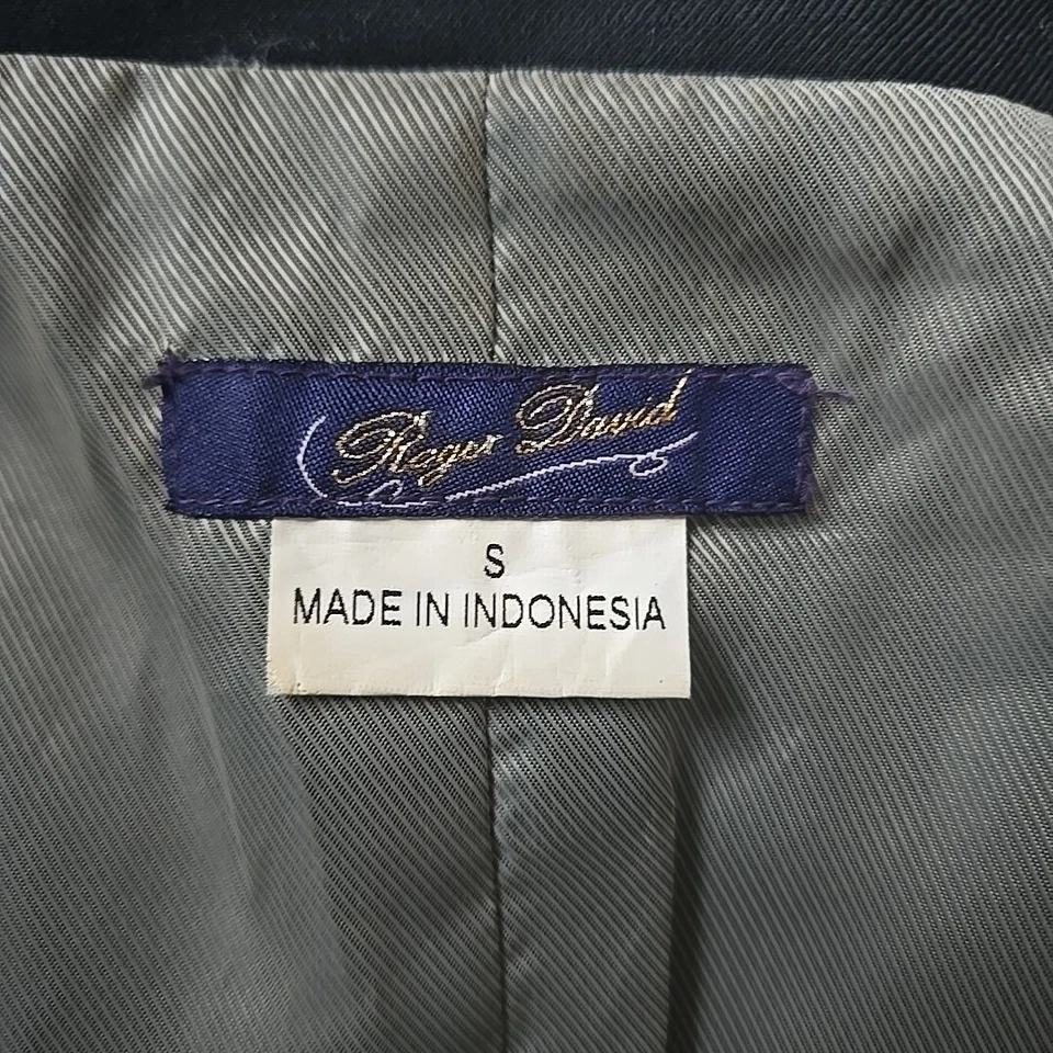 Roger David Black Formal Vest - Image 3 of 4