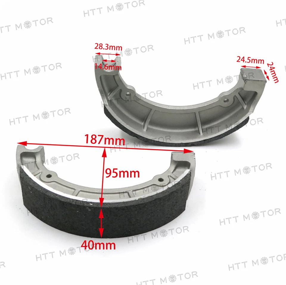 Zapata de freno para Yamaha TX750 XVS650 V-Star XV750 Virago XV535 -Y515 Foto 3 de 4