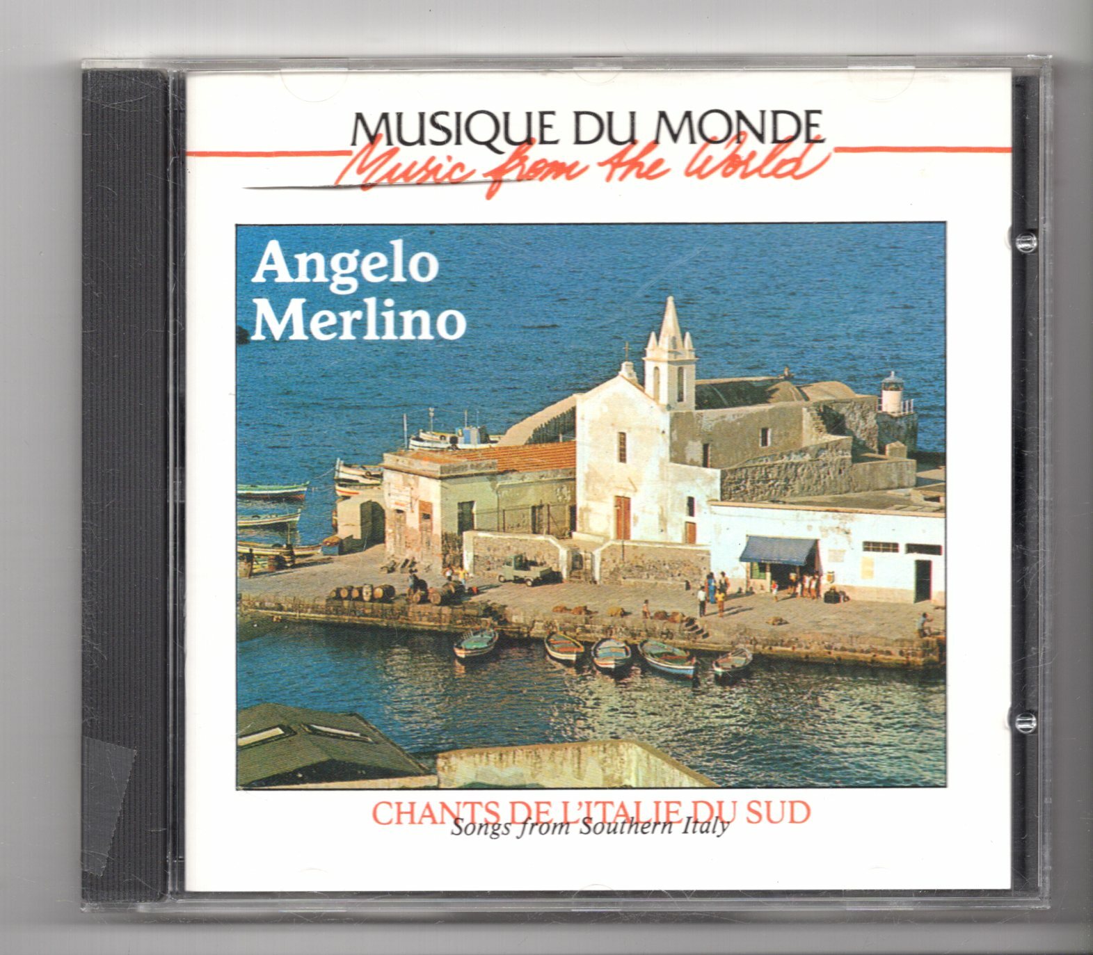 (JZ421) Angelo Merlino, Chants De L'italie Du Sud - CD