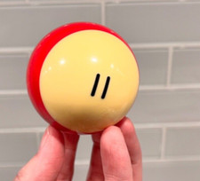 Aramith Billiard Pool Ball 2.25" Replacement Collectible Red Stripe 11