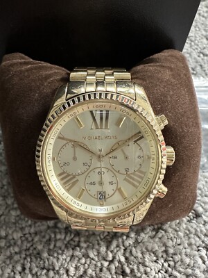 MICHAEL KORS ゴールド クロノグラフ 腕時計 Michael Kors Lexington Women's Watch Style MK5556 Gold Tone | eBay
