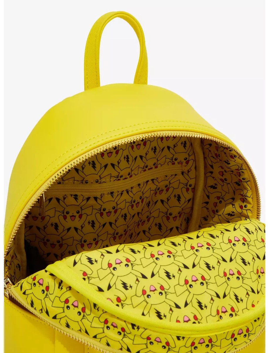 NWT Loungefly Pokémon Pikachu Minimalist Figural Mini Backpack Loungefly Pokémon Pikachu Minimalist Figural | Mercari main image 4