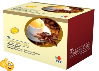 DXN US - Cordyceps Coffee 3 in 1 with Cordyceps Sinensis - 3 Boxes