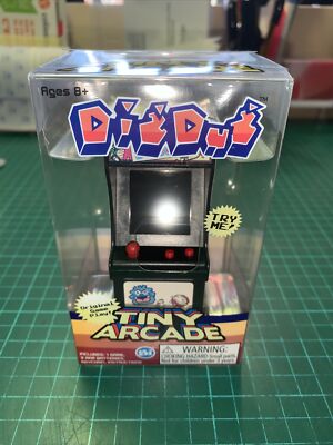 Tiny Arcade Dig Dug Mini Borne Arcade Namco 1980 Porte Cle Schlüsselring LCD Spiel